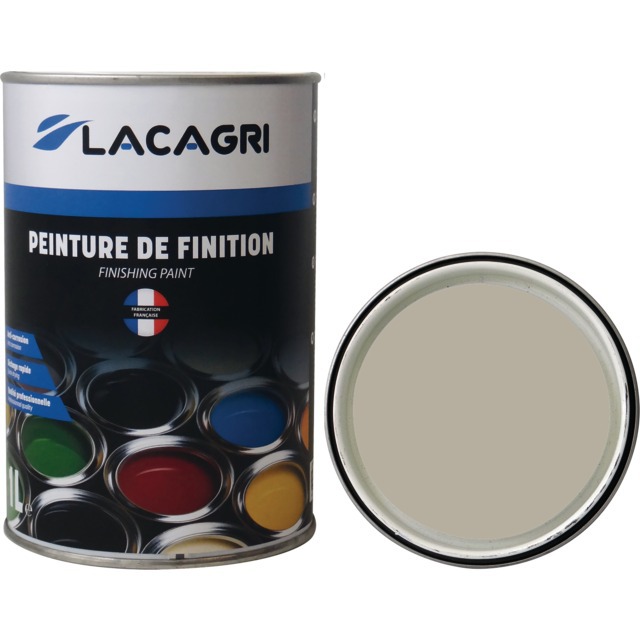 Peinture de Finition Gris KUHN POT 1L Lacagri référence fournisseur 1676611